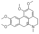 (+)-海罂粟碱分子结构 (CAS 475-81-0)