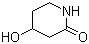 结构式 CAS# 476014-76-3, 4-羟基-2-哌啶酮