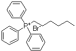 正己基三苯基溴化鏻分子结构 (CAS 4762-26-9)