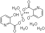VO-Ohpic 三水合物分子结构 (CAS 476310-60-8)