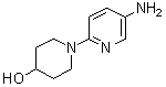 1-(5-氨基-2-吡啶基)-4-哌啶醇分子结构 (CAS 476342-37-7)