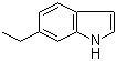 6-乙基吲哚分子结构 (CAS 4765-24-6)