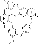 异汉防己甲素分子结构 (CAS 477-57-6)