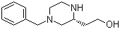 结构式 CAS# 477220-33-0, (S)-4-苯甲基-2-哌嗪乙醇