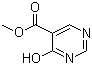 4-羟基嘧啶-5-甲酸甲酯分子结构 (CAS 4774-35-0)