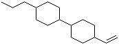 结构式 CAS# 477557-80-5, 4-乙烯基-4'-丙基-1,1'-联环己烷
