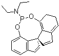 (11aS)-N,N-二乙基-10,11,12,13-四氢-二茚并[7,1-de:1',7'-fg][1,3,2]二氧杂磷杂环辛二烯-5-胺分子结构 (CAS 477559-80-1)