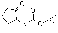 2-((叔丁氧羰基)氨基)环戊酮分子结构 (CAS 477585-30-1)
