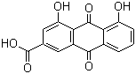Rhein molecular structure (CAS 478-43-3)