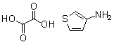 噻吩-3-胺草酸盐分子结构 (CAS 478149-05-2)