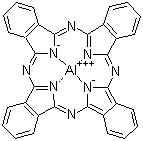 铝酞菁分子结构 (CAS 47822-79-7)