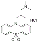 奥索马嗪盐酸盐分子结构 (CAS 4784-40-1)