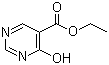 4-羟基-5-嘧啶甲酸乙酯分子结构 (CAS 4786-52-1)