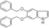 5,6-二苄氧基吲哚分子结构 (CAS 4790-19-6)