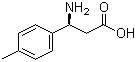 (S)-3-Amino-3-(4-methylphenyl)propionic acid molecular structure (CAS 479065-00-4)