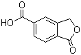 5-羧基苯酞分子结构 (CAS 4792-29-4)