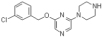 6'-(3-氯苄基氧基)-3,4,5,6-四氢-2H-[1,2']联吡嗪分子结构 (CAS 479683-64-2)