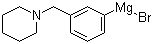 [3-(1-哌啶基甲基)苯基]溴化镁分子结构 (CAS 480424-82-6)