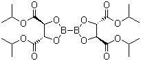 双(二异丙基-D-酒石酸二乙酯)二硼酸酯分子结构 (CAS 480438-21-9)