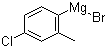 4-氯-2-甲基苯基溴化镁分子结构 (CAS 480438-47-9)