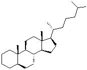 (5alpha)-胆甾烷分子结构 (CAS 481-21-0)