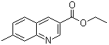 7-甲基-3-喹啉羧酸乙酯分子结构 (CAS 481054-87-9)