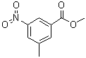 3-甲基-5-硝基苯甲酸甲酯分子结构 (CAS 482311-23-9)