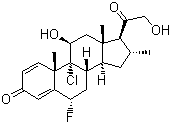 氯可托龙分子结构 (CAS 4828-27-7)