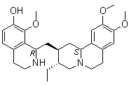 吐根碱分子结构 (CAS 483-17-0)