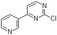 4-(3-吡啶基)-2-氯嘧啶分子结构 (CAS 483324-01-2)