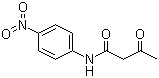 乙酰乙酰对硝基苯胺分子结构 (CAS 4835-39-6)