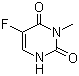 5-氟-3-甲基-1H-嘧啶-2,4-二酮分子结构 (CAS 4840-69-1)