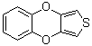 噻吩并[3,4-b][1,4]苯并二恶英分子结构 (CAS 484678-97-9)