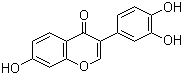 结构式 CAS# 485-63-2, 3',4',7-三羟基异黄酮