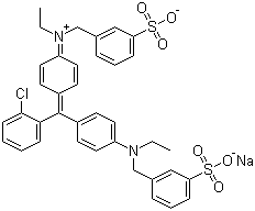 酸性绿 9分子结构 (CAS 4857-81-2)