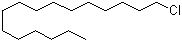氯代十六烷分子结构 (CAS 4860-03-1)