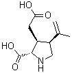 alpha-红藻氨酸分子结构 (CAS 487-79-6)