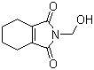 N-羟甲基-3,4,5,6-四氢邻苯二甲酰亚胺分子结构 (CAS 4887-42-7)