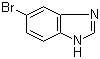 5-溴-1H-苯并咪唑分子结构 (CAS 4887-88-1)