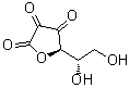 Dehydroascorbic acid molecular structure (CAS 490-83-5)