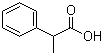 DL-2-Phenylpropionic acid molecular structure (CAS 492-37-5)