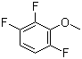 2,3,6-三氟苯甲醚分子结构 (CAS 4920-34-7)