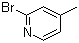 2-溴-4-甲基吡啶分子结构 (CAS 4926-28-7)