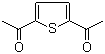 2,5-二乙酰基噻吩分子结构 (CAS 4927-10-0)