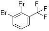 1,2-二溴-3-(三氟甲基)苯分子结构 (CAS 493038-92-9)