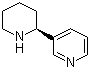 L-(-)-假木贼碱分子结构 (CAS 494-52-0)