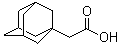 结构式 CAS# 4942-47-6, 1-金刚烷乙酸