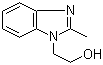 2-(2-甲基-1H-苯并咪唑-1-基)乙醇分子结构 (CAS 4946-08-1)