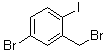 4-溴-2-(溴甲基)-1-碘苯分子结构 (CAS 495414-06-7)
