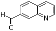 7-喹啉甲醛分子结构 (CAS 49573-30-0)